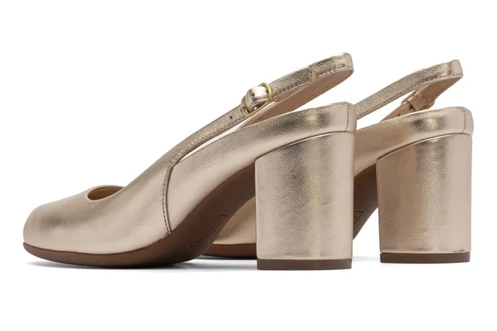 Women ABEO Footwear Dress Tempo Slingback Light Gold Women ABEO Footwear Dress Tempo Slingback Light Gold