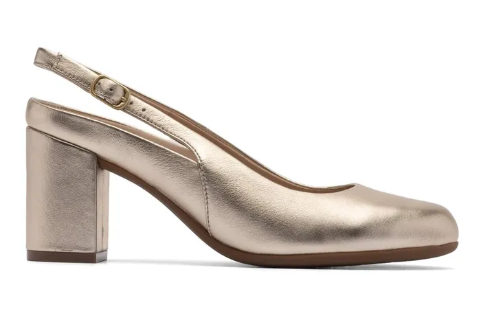 Women ABEO Footwear Dress Tempo Slingback Light Gold Women ABEO Footwear Dress Tempo Slingback Light Gold