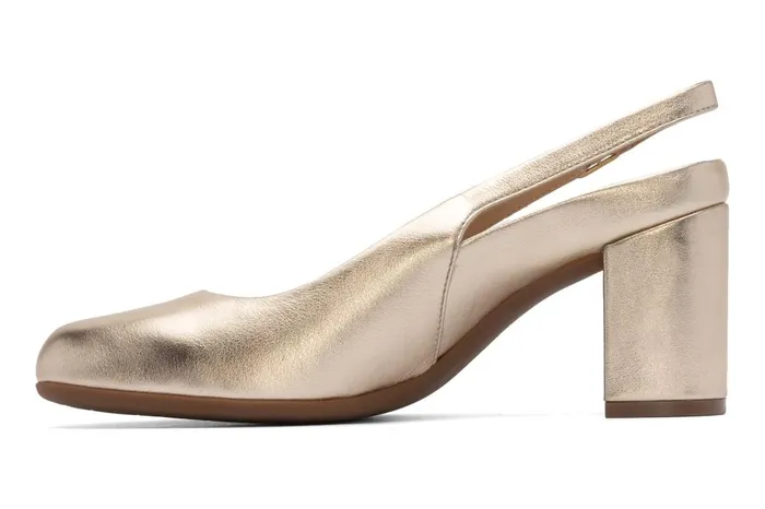Women ABEO Footwear Dress Tempo Slingback Light Gold Women ABEO Footwear Dress Tempo Slingback Light Gold