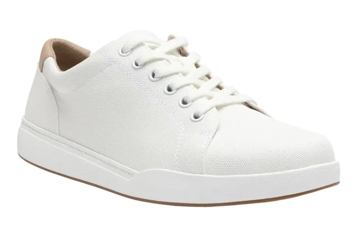 Women ABEO Footwear Sneakers Encore Sneaker White Canvas
