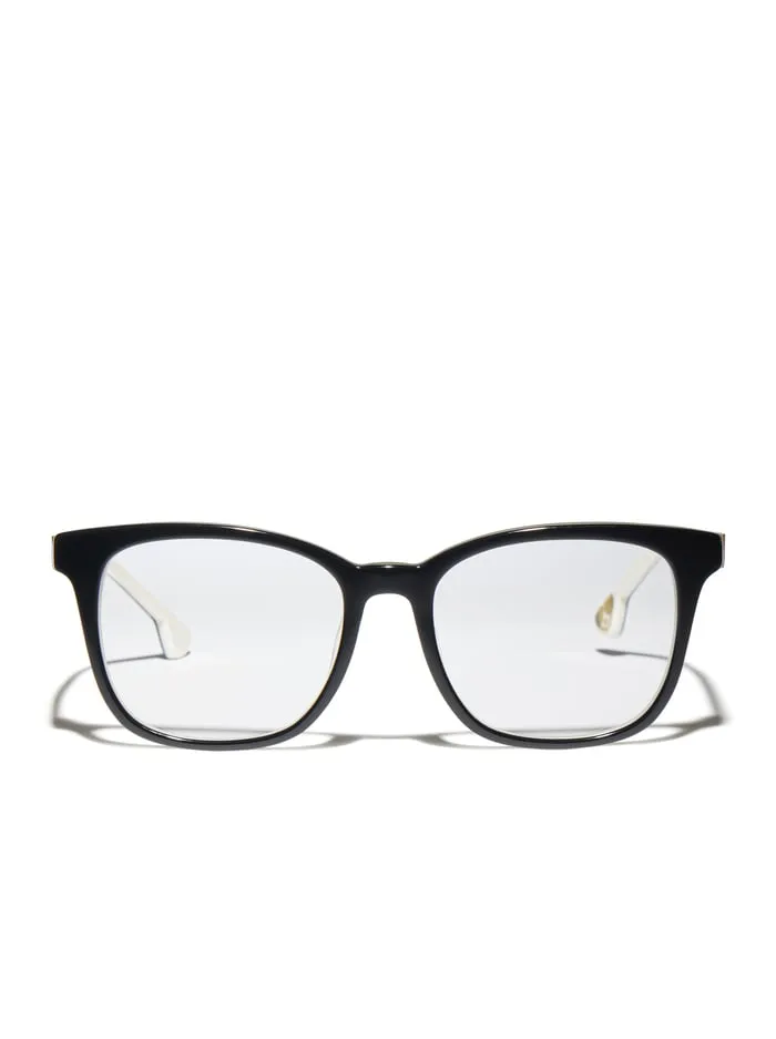 Women Alice Olivia Fillmore Glasses Blackwhite