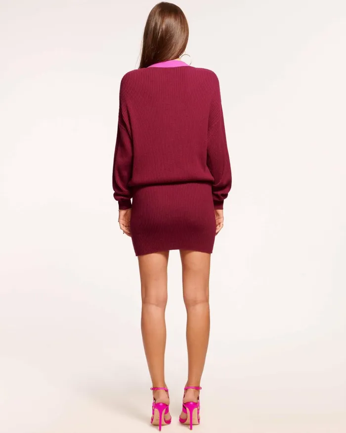 Women Andrea Sweater Dress Mulberry Ramy Brook Dresses