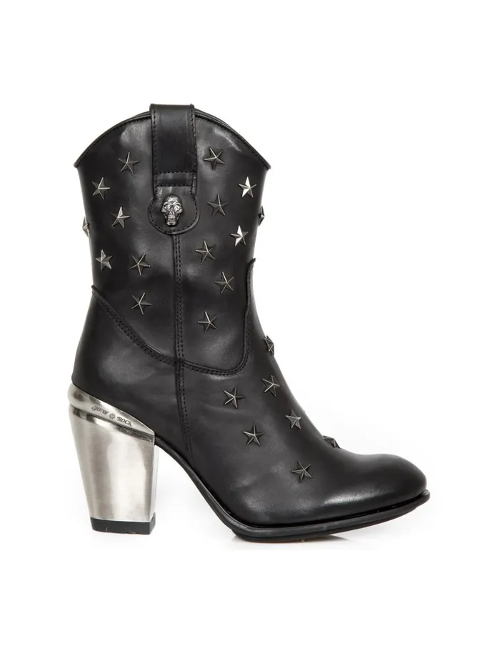 Women Ankle Boot Bull M7987C5 New Rock Heels