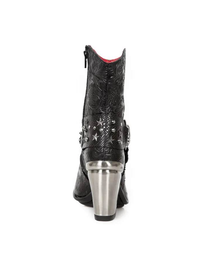Women Ankle Boot Bull M7988C14 New Rock Heels Women Ankle Boot Bull M7988C14 New Rock Heels