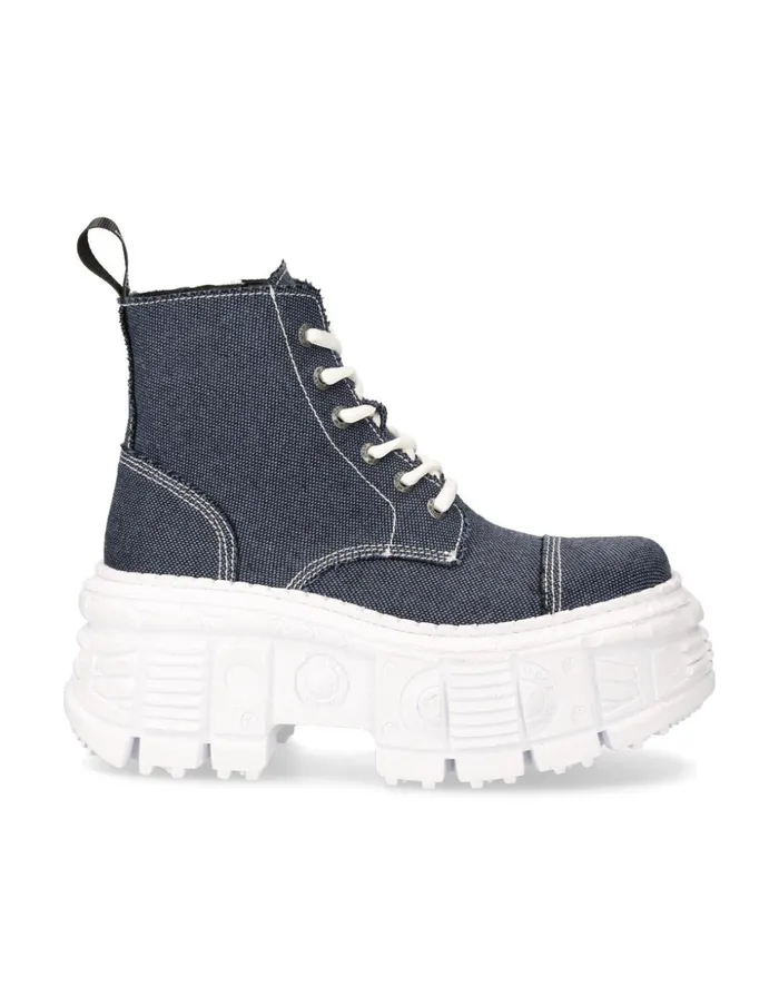Women Ankle Boot Tank MWall005V25 New Rock Platform Women Ankle Boot Tank MWall005V25 New Rock Platform