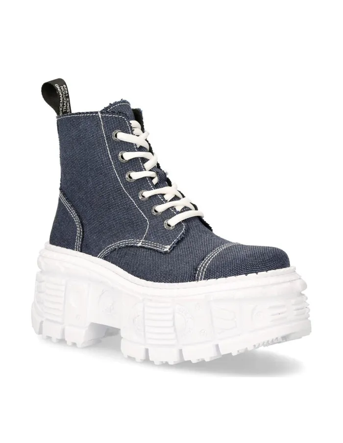Women Ankle Boot Tank MWall005V25 New Rock Platform Women Ankle Boot Tank MWall005V25 New Rock Platform