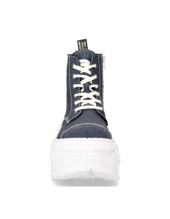 Women Ankle Boot Tank MWall005V25 New Rock Platform Women Ankle Boot Tank MWall005V25 New Rock Platform