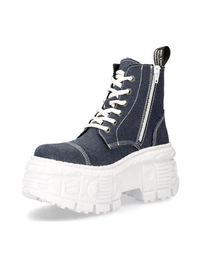 Women Ankle Boot Tank MWall005V25 New Rock Platform Women Ankle Boot Tank MWall005V25 New Rock Platform
