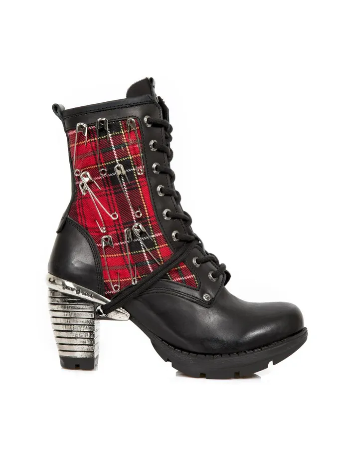 Women Ankle Boot Trail MTr027S1 New Rock Military