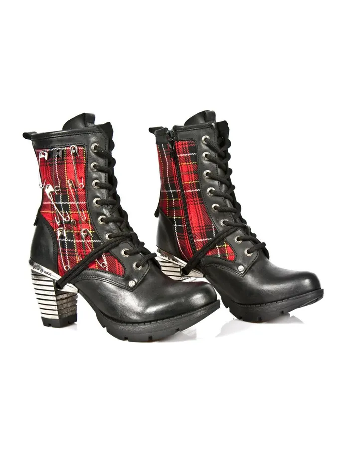 Women Ankle Boot Trail MTr027S1 New Rock Military Women Ankle Boot Trail MTr027S1 New Rock Military
