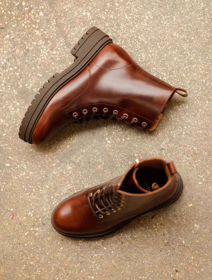 Women Ankle Boots Bobbies Max Coffee Liqueur