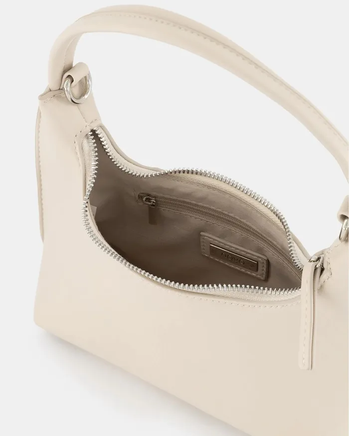 Women ATLANTER CREAM SHOULDER BAG Cross Body Bags NOVO Shoes