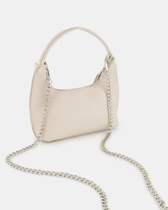 Women ATLANTER CREAM SHOULDER BAG Cross Body Bags NOVO Shoes