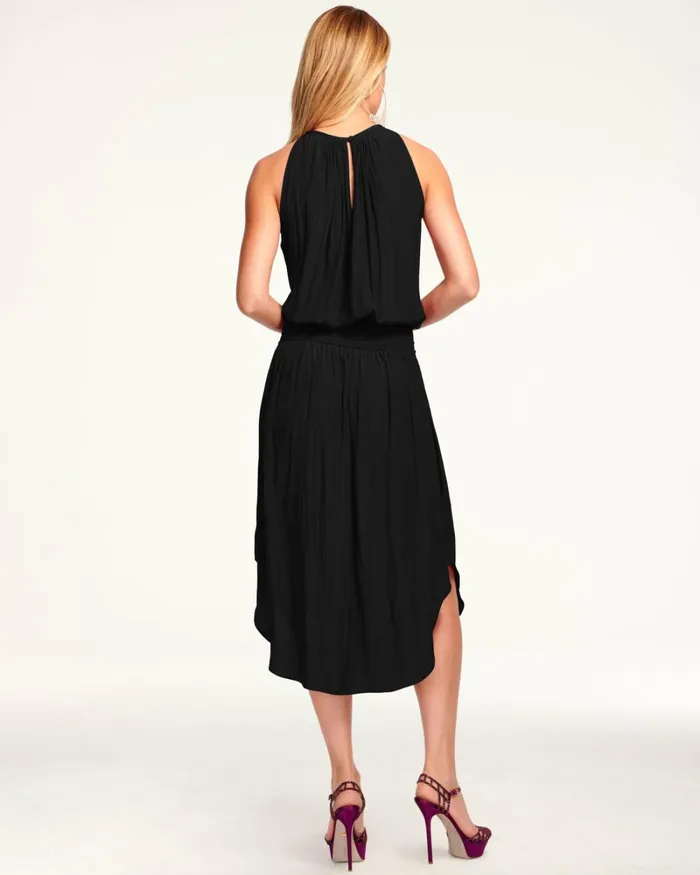 Women Audrey Smocked Midi Dress Cabernet Ramy Brook Dresses Women Audrey Smocked Midi Dress Cabernet Ramy Brook Dresses