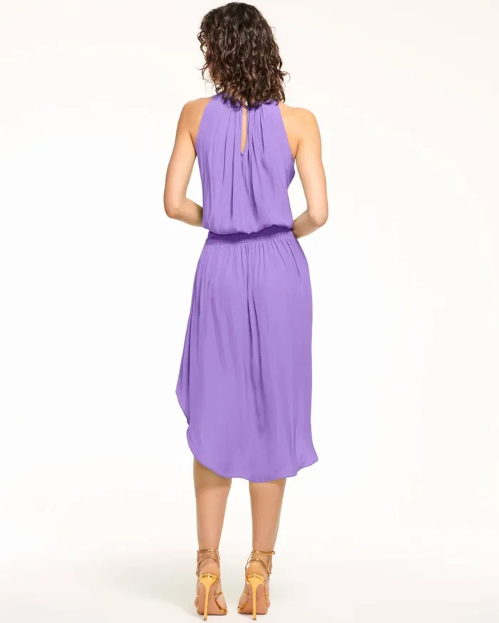 Women Audrey Smocked Midi Dress Cabernet Ramy Brook Dresses Women Audrey Smocked Midi Dress Cabernet Ramy Brook Dresses