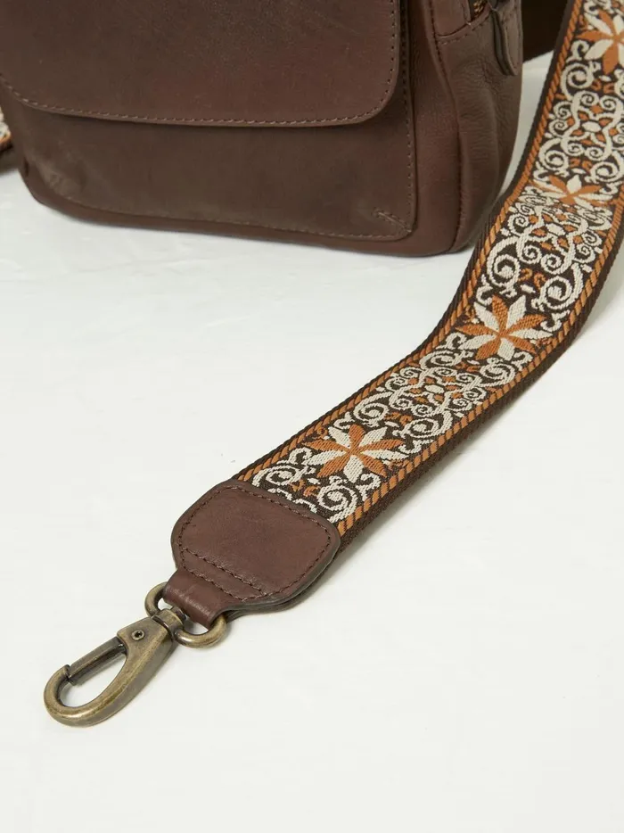 Women Bags and Purses Fat Face Brown The Oslo Camera CrossBody Bag