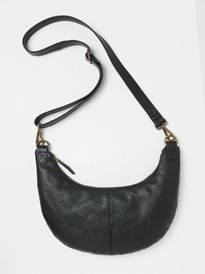 Women Bags and Purses Fat Face Harlow Black Sling Bag