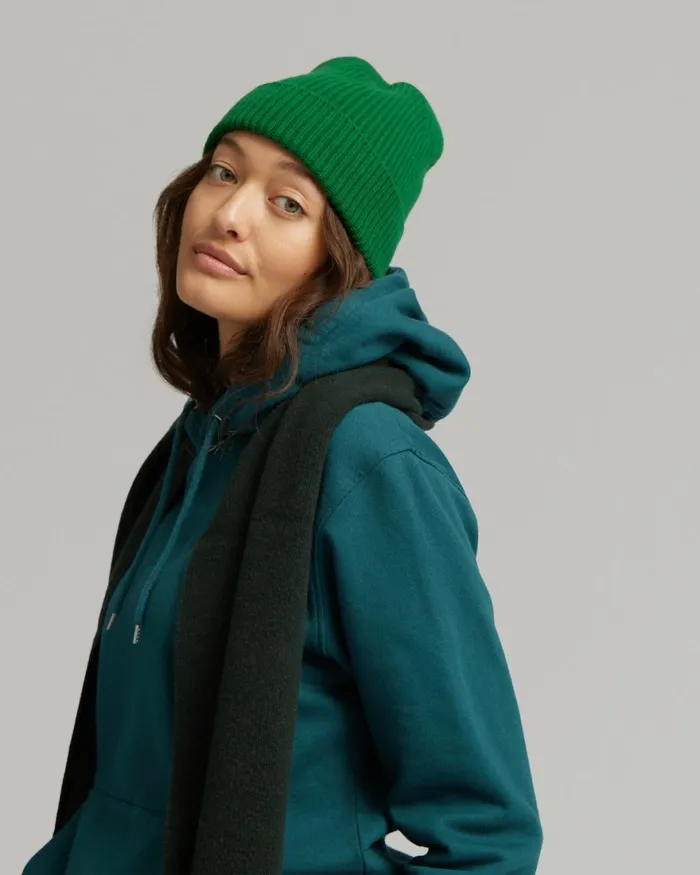 Women Beanies Colorful Standard Merino Wool Beanie Sahara Camel