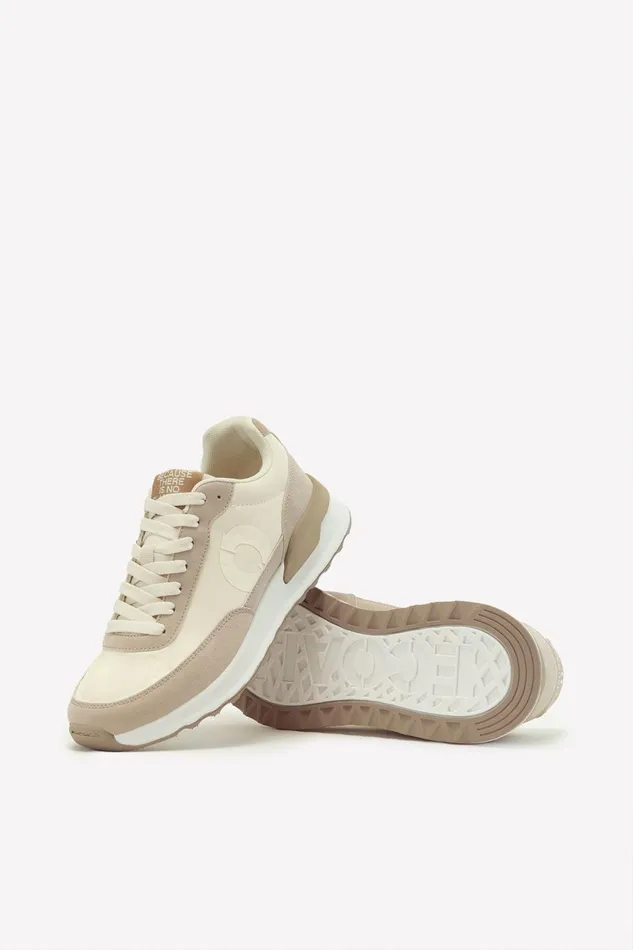 Women Beige Conde Trainers Ecoalf Sneakers