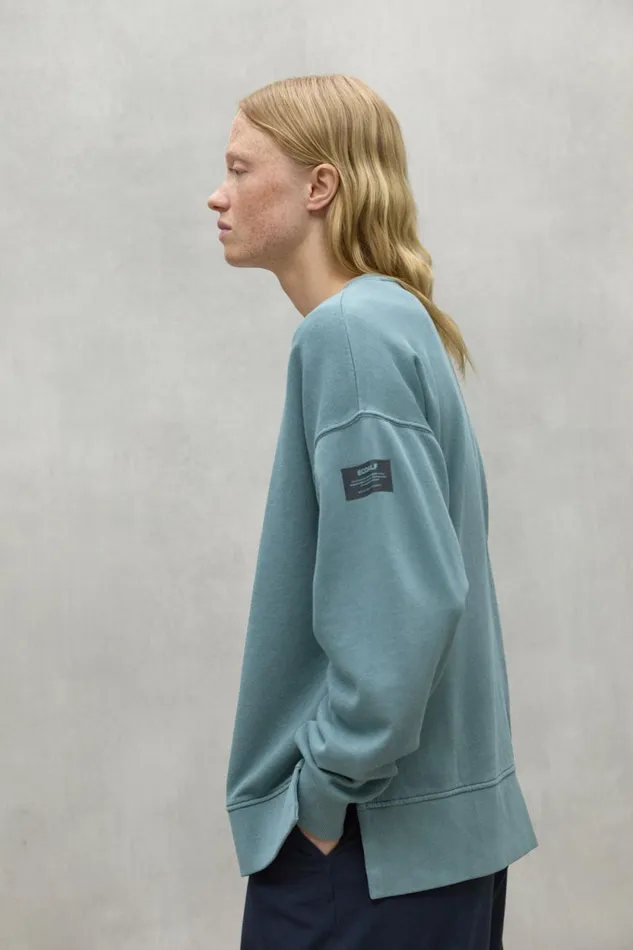 Women Blue Lanus Sweatshirt Ecoalf Sweatshirts
