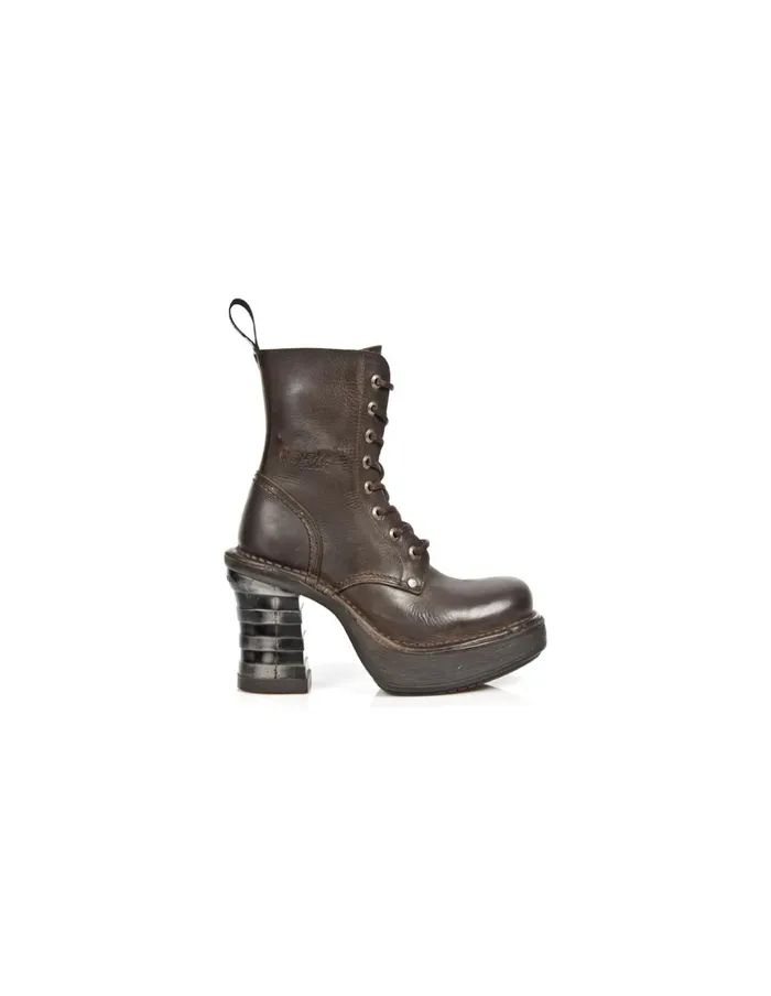Women Boot Metallic M8354C2 New Rock Heels Women Boot Metallic M8354C2 New Rock Heels