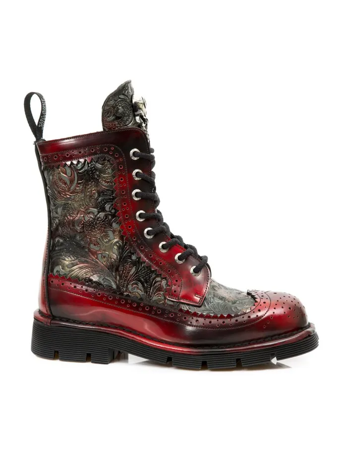 Women Boot Metallic MNewmili110S3 New Rock Military