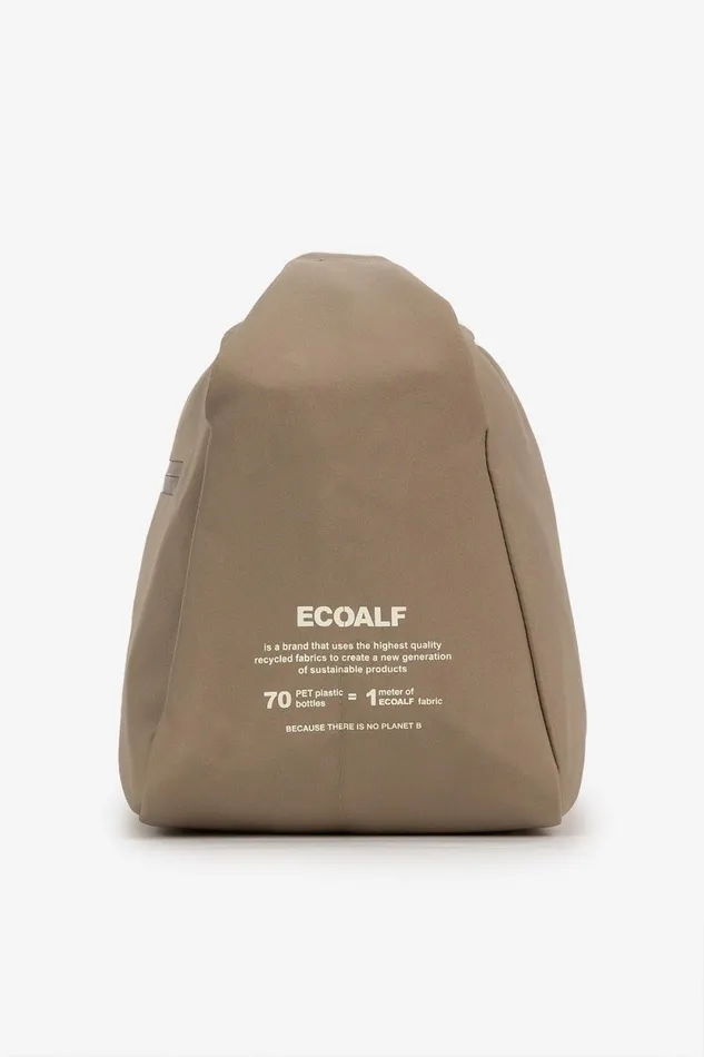 Women Brown Bonded Hobo Bag Ecoalf Handbags