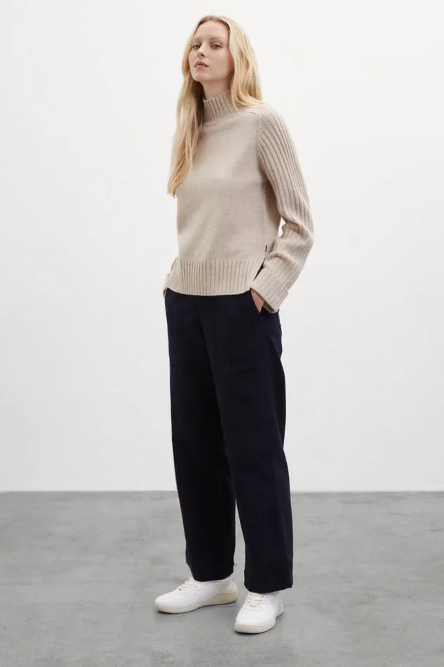 Women Brown Eucalipto Knitted Jumper Ecoalf Knitwear