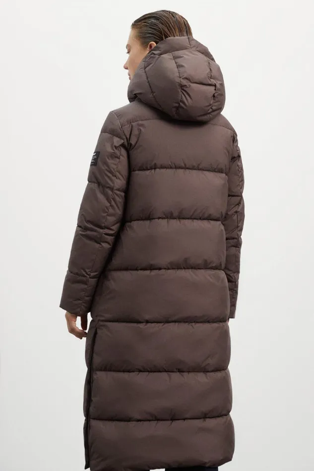 Women Brown Robson Jacket Ecoalf Coats And Jackets