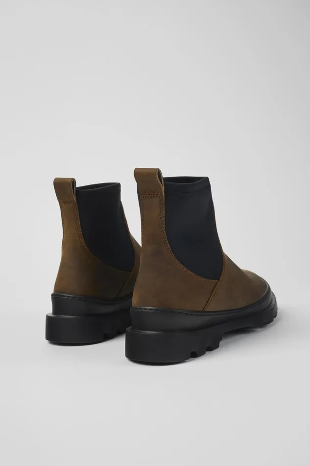 Women Brutus Brown Nubuck Ankle Boots Camper Ankle Boots Women Brutus Brown Nubuck Ankle Boots Camper Ankle Boots