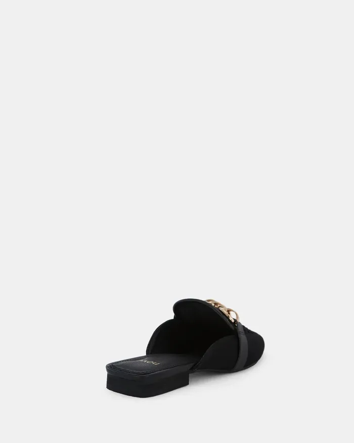 Women CARTA BLACK Slip Ons Loafers NOVO Shoes