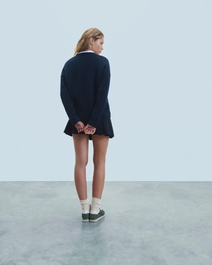 Women Cashmere Sweaters From Future Crewneck Sweater F Navy