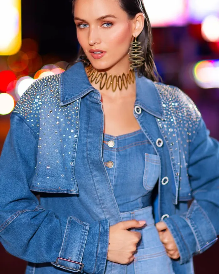 Women Cassandra Jacket Indigo Denim Ramy Brook Denim Women Cassandra Jacket Indigo Denim Ramy Brook Denim