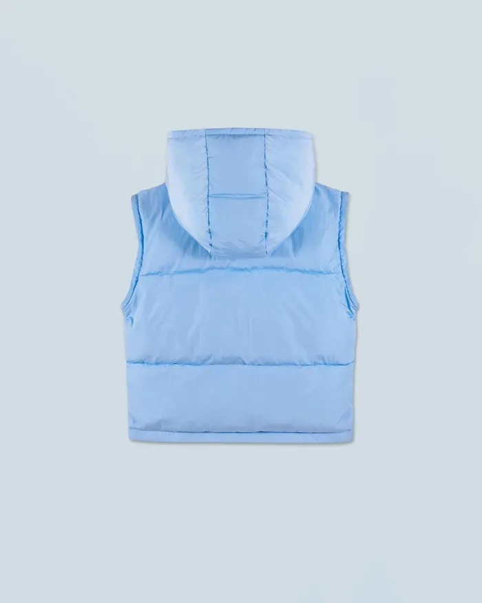 Women Coats and Jackets From Future Outerwear Craquele Down Jacket Baby Blue