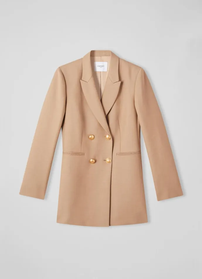 Women Coats and Jackets LKBennett Mariner Camel DoubleBreasted Jacket Camel Women Coats and Jackets LKBennett Mariner Camel DoubleBreasted Jacket Camel
