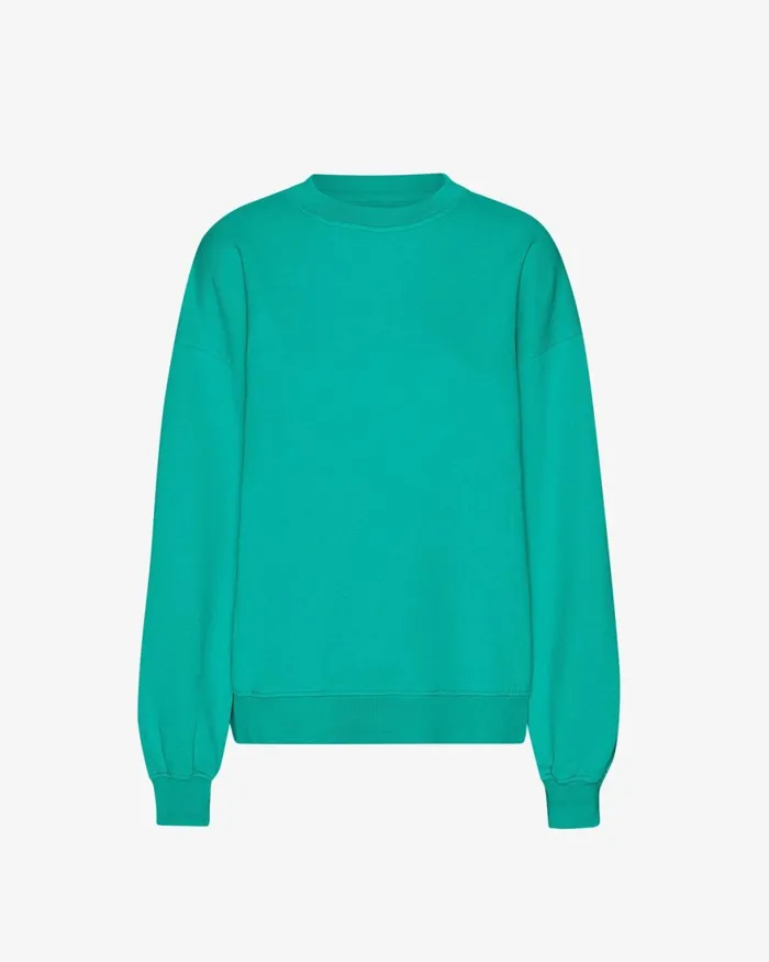 Women Crewneck Sweatshirts Colorful Standard Organic Oversized Crew Tropical Sea Women Crewneck Sweatshirts Colorful Standard Organic Oversized Crew Tropical Sea