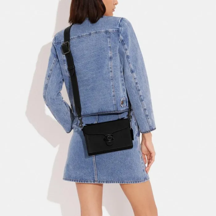 Women Crossbody Bags Coach Tabby Box Bag Pewterblack