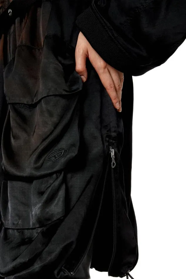 Women DSaran Black Diesel Dresses And Jumpsuits Women DSaran Black Diesel Dresses And Jumpsuits