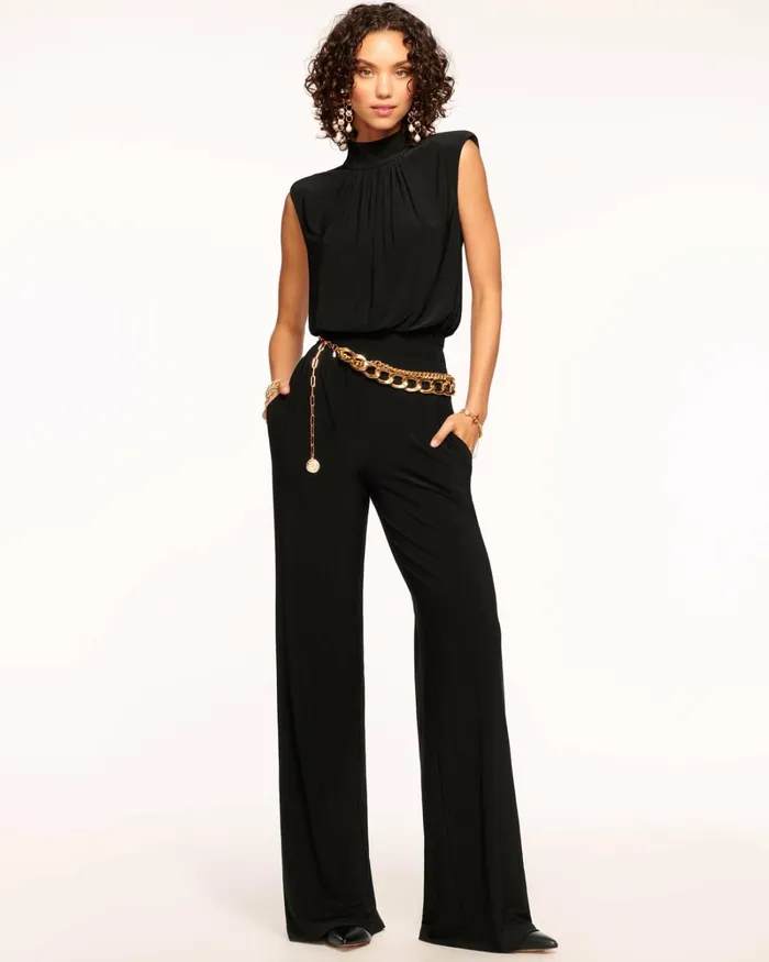 Women Dani Sleeveless Jumpsuit Black Ramy Brook Dresses