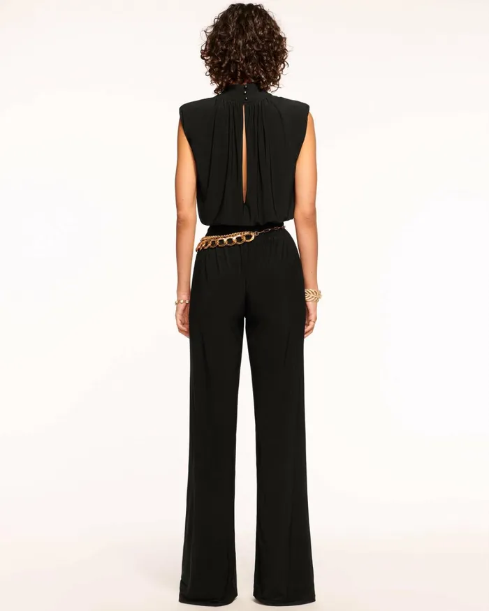 Women Dani Sleeveless Jumpsuit Black Ramy Brook Dresses Women Dani Sleeveless Jumpsuit Black Ramy Brook Dresses