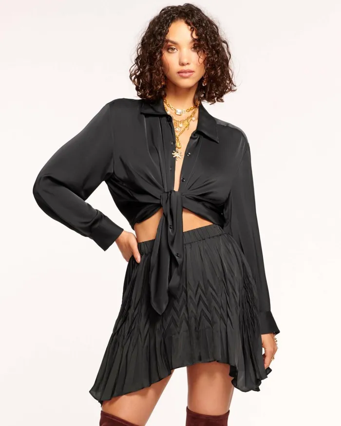 Women Daniela Mini Skirt Black Ramy Brook Pants