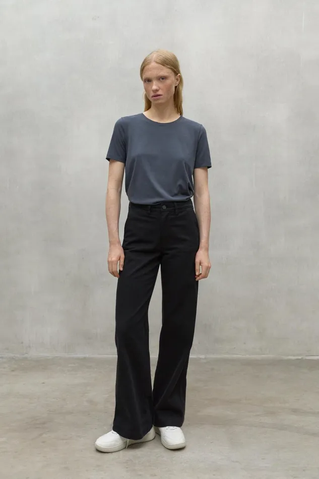 Women Dark Grey Lake TShirt Ecoalf TShirts