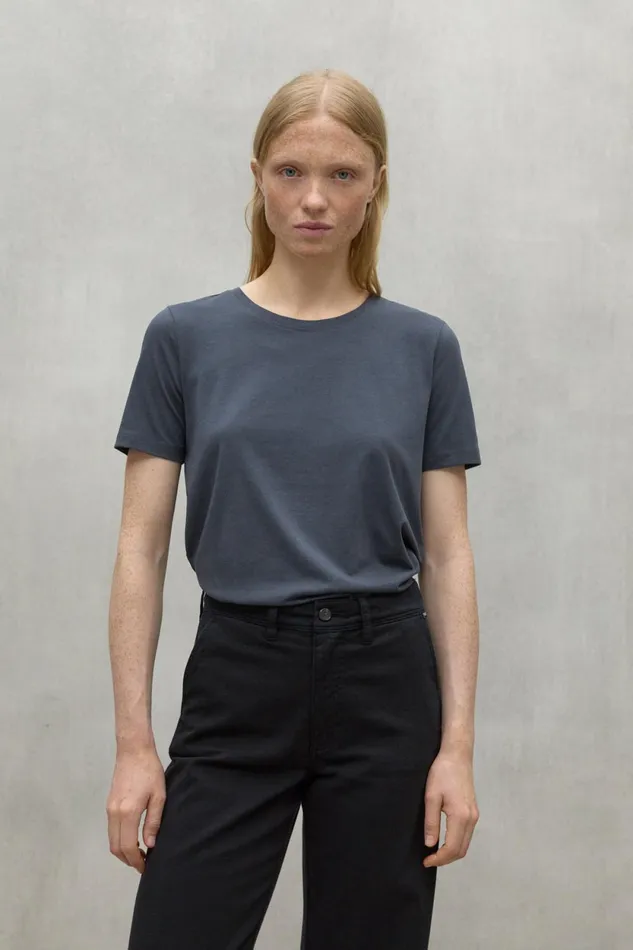 Women Dark Grey Lake TShirt Ecoalf TShirts