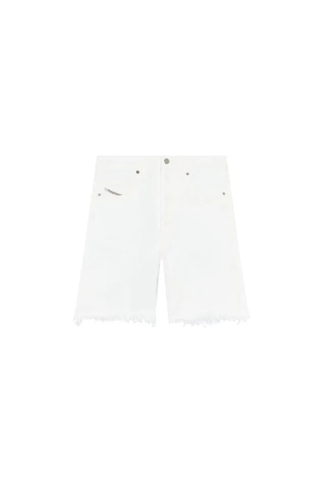 Women DeAmy White Diesel Trousers And Shorts