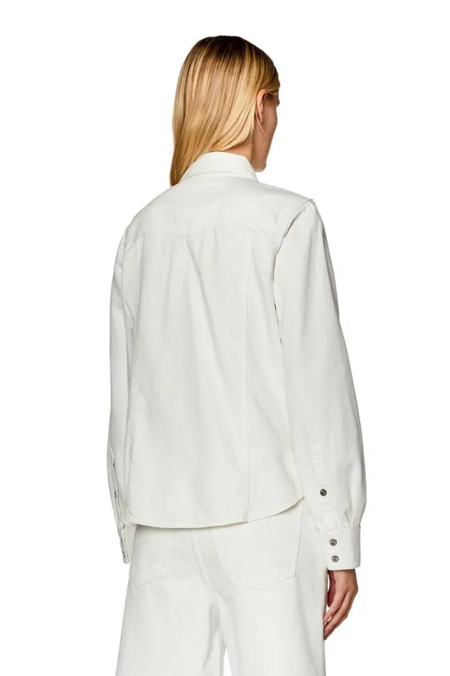 Women DeWaves White Diesel Shirts