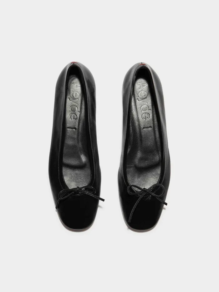 Women Delfina Leather Ballet Flats Aeyde Ballet Flats