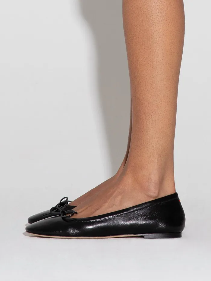 Women Delfina Leather Ballet Flats Aeyde Ballet Flats