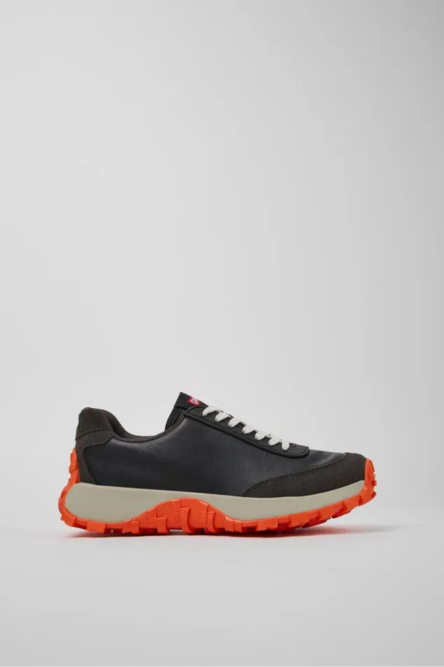 Women Drift Trail VIBRAM Black Leather And Nubuck Sneakers Camper Sneakers Women Drift Trail VIBRAM Black Leather And Nubuck Sneakers Camper Sneakers