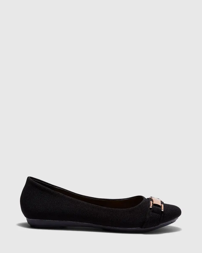 Women ENZA BLACK Casuals NOVO Shoes