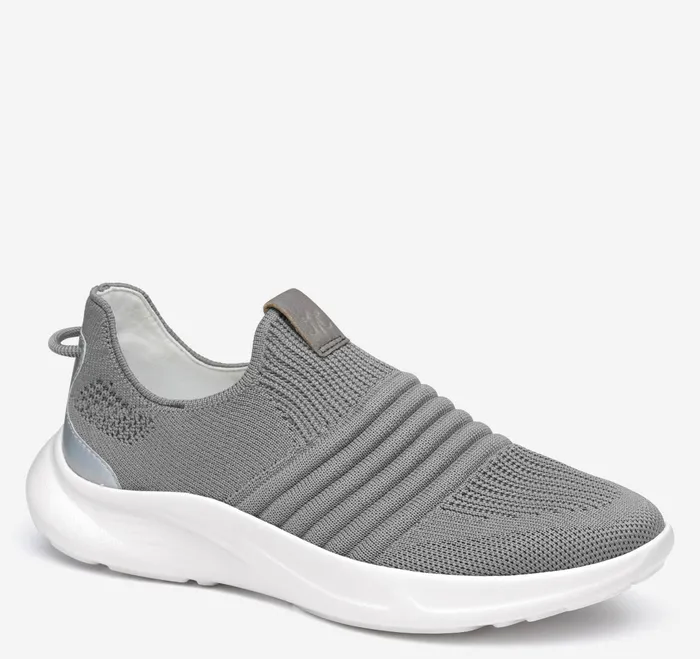 Women Escape Knit SlipOn Dark Gray Knit JohnstonandMurphy Sneakers
